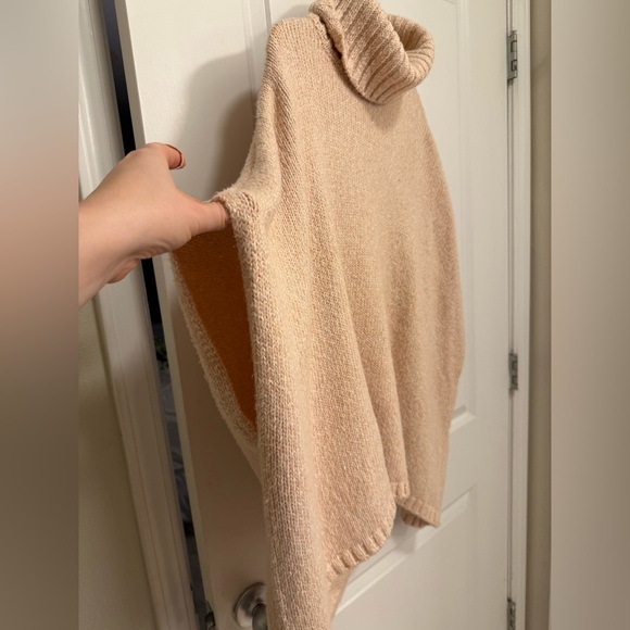 LOFT Pink Sleeveless Turtleneck - Picture 2 of 3